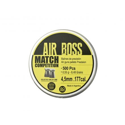 Пули Apolo Air Boss Match 4,5 мм, 0,55 грамм (500 штук)